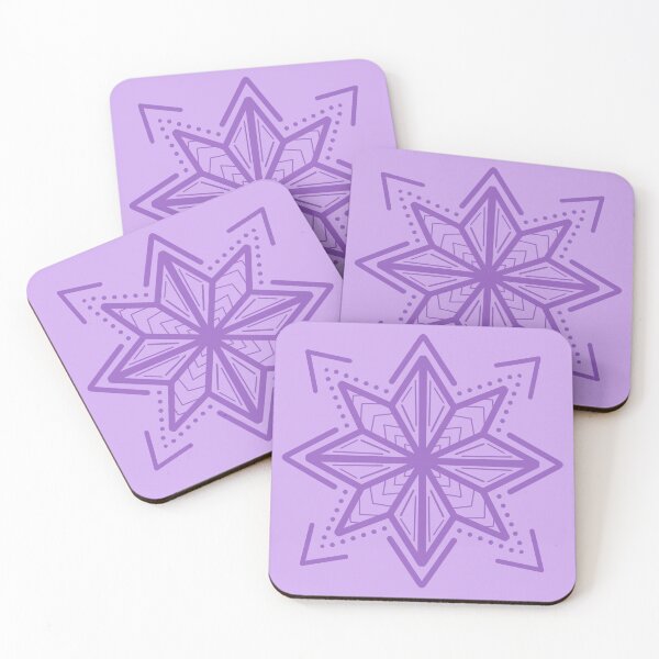 Item preview, Purple Geometric Pattern designed and sold by Garden-View.