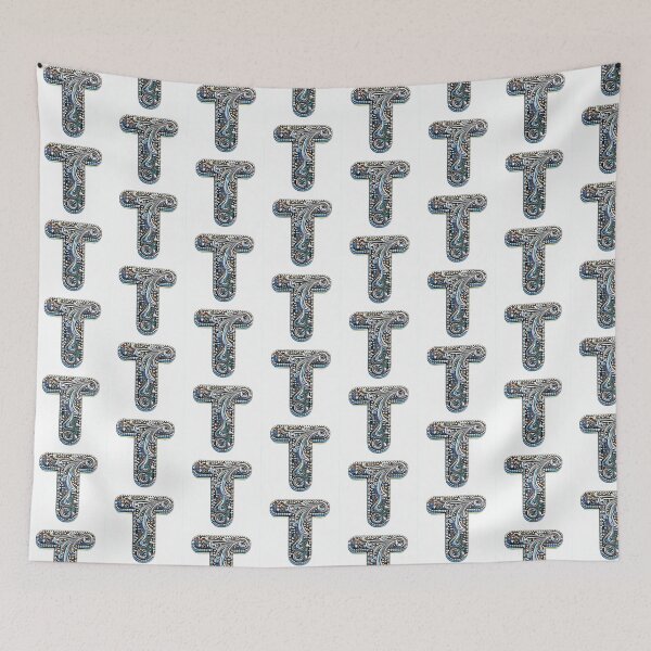 Item preview, AI Art Silver Franciscan Tau Abstract Expressionism designed and sold by Artist4God.