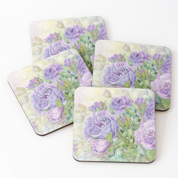Item preview, Lavender Roses symbolize love at first sight or enchantment designed and sold by Cristina  Hansen.