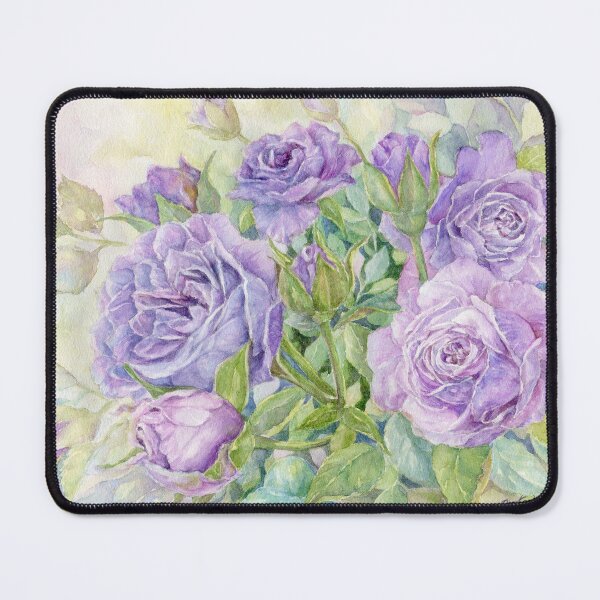 Item preview, Lavender Roses symbolize love at first sight or enchantment designed and sold by Cristina  Hansen.