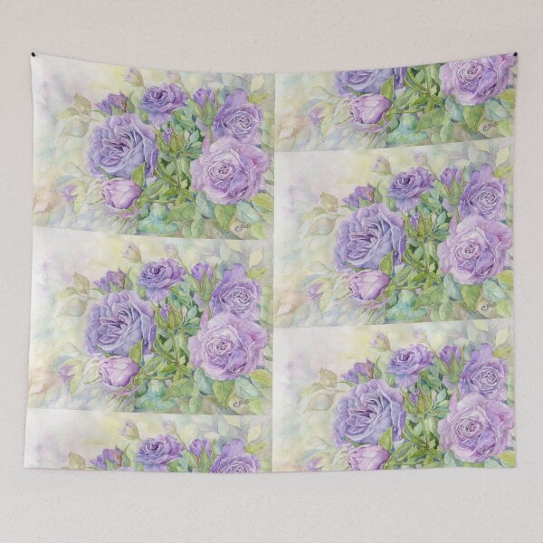 Item preview, Lavender Roses symbolize love at first sight or enchantment designed and sold by Cristina  Hansen.