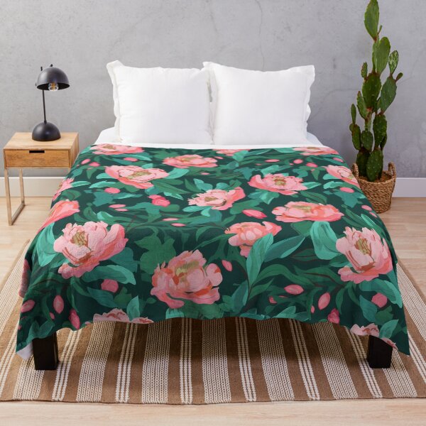 Item preview, Green FLoral Print designed and sold by lushkingdom.