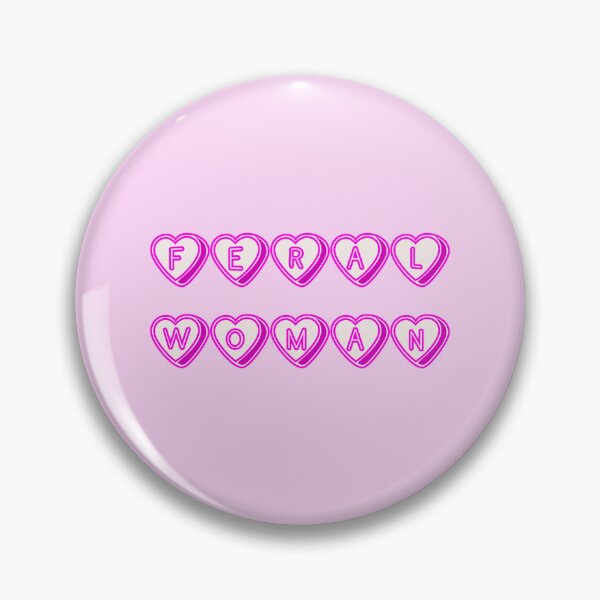 Item preview, Feral Woman - Pink Candy Hearts designed and sold by flynntabulous.