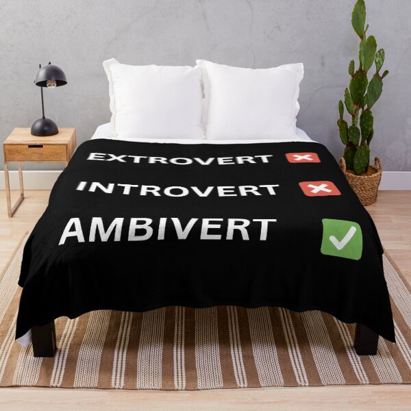 Item preview, Extrovert, Introvert, Ambivert  designed and sold by 2Cheesy4U.