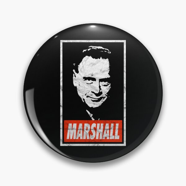 Item preview, Marshall McLuhan (Black Worn Look) designed and sold by politicalamity.