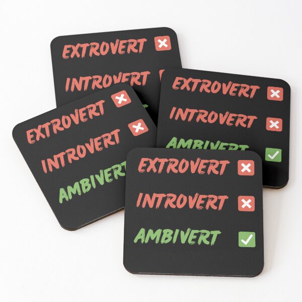 Item preview, Extrovert, Introvert, Ambivert  designed and sold by 2Cheesy4U.