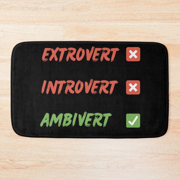 Item preview, Extrovert, Introvert, Ambivert  designed and sold by 2Cheesy4U.