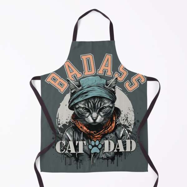 Item preview, Badass Cat Dad designed and sold by rmrc28.