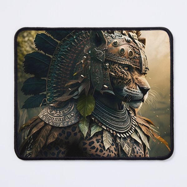 Item preview, Jaguar aztec warrior designed and sold by Mony26.