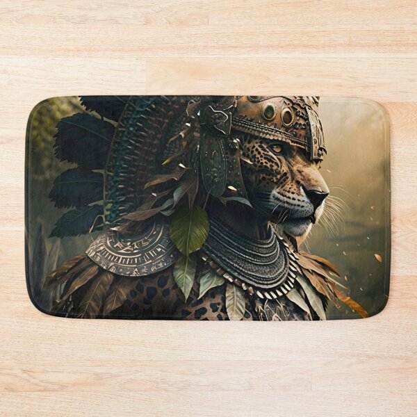 Item preview, Jaguar aztec warrior designed and sold by Mony26.