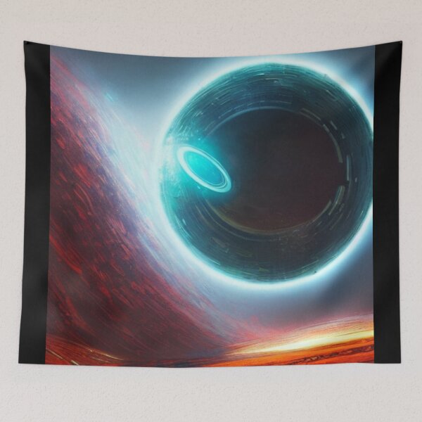 Item preview, Glowing Blue Blackhole Warping Space designed and sold by Space-Wear.