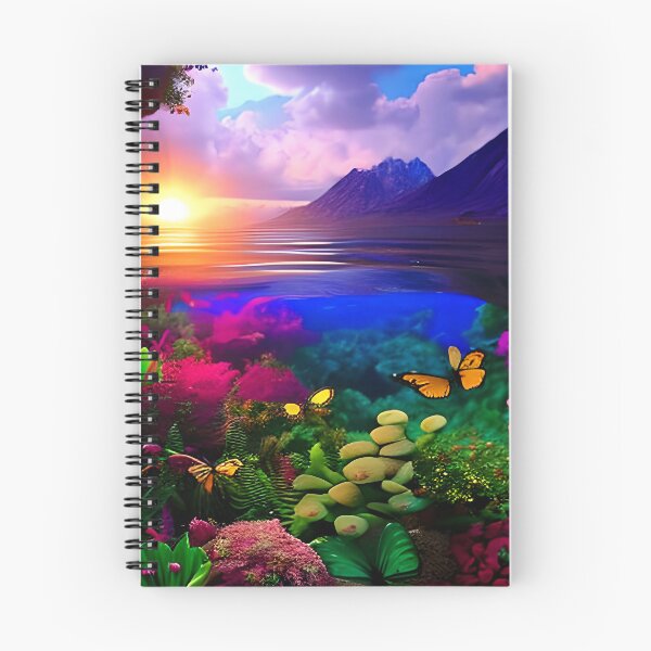 Aperçu de l'œuvre Rêves en Technicolor - les couleurs explosives de la symphonie de la nature dans un paysage de rêve créée et vendue par Andrew Garner.