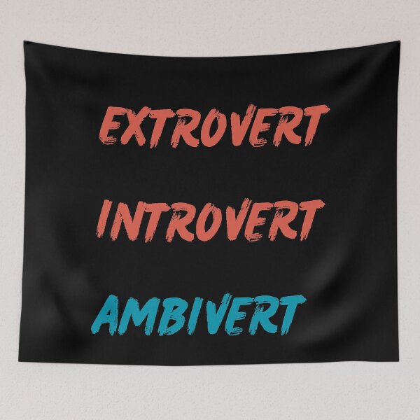 Item preview, Extrovert, Introvert, Ambivert  designed and sold by 2Cheesy4U.