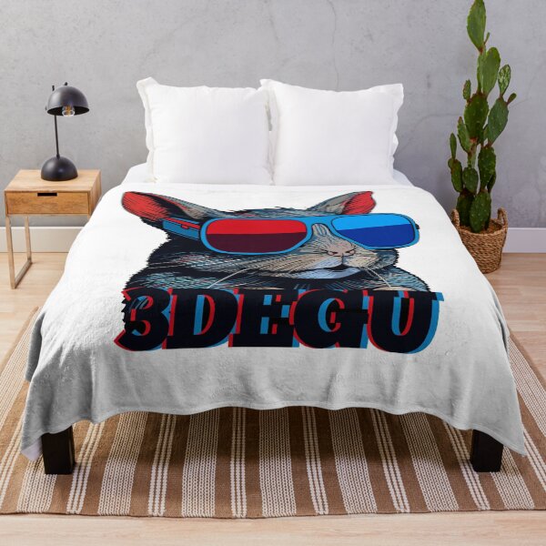 Item preview, Degu 3D effect 3Degu Octodon designed and sold by k3rstman1.