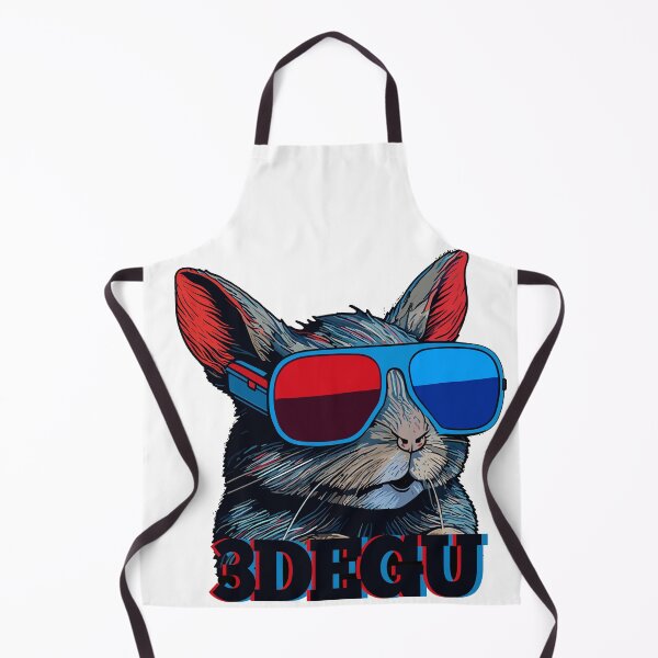 Item preview, Degu 3D effect 3Degu Octodon designed and sold by k3rstman1.