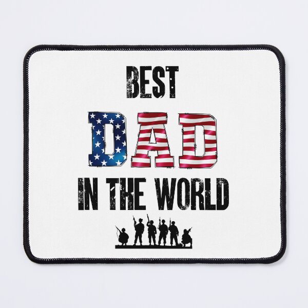 Item preview, Best Military Dad in the World designed and sold by Foxcreations94.