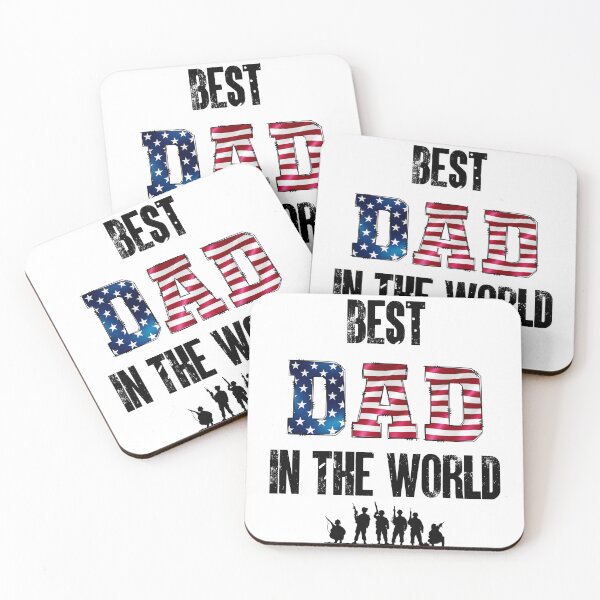 Item preview, Best Military Dad in the World designed and sold by Foxcreations94.