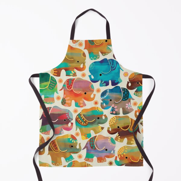 Item preview, Kawaii Jungle Elephants designed and sold by Karin Taylor.