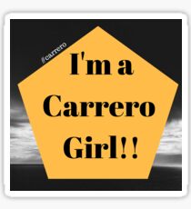 Carrero girl Sticker