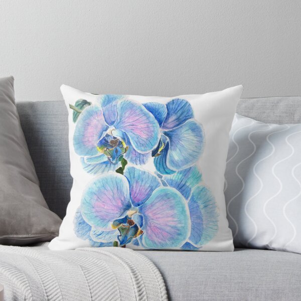 Item preview, Blue Orchid Watercolour designed and sold by BirdsNatureArt.