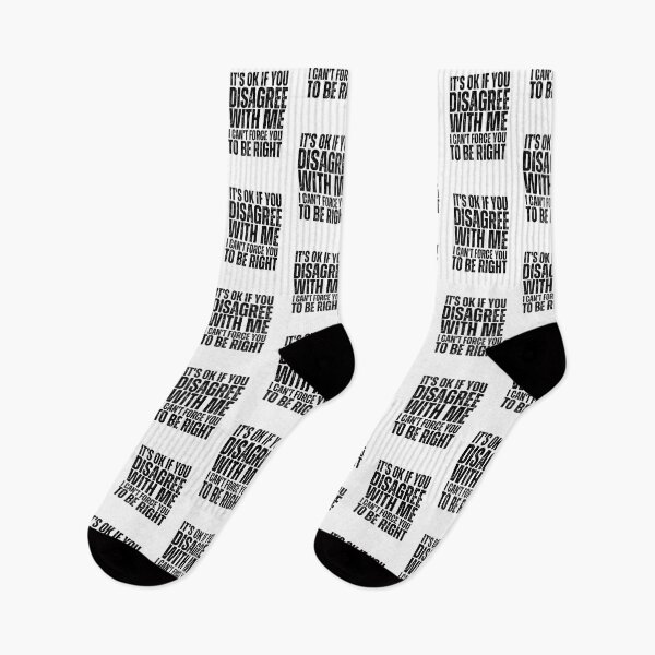 Item preview, It's Okay If You Disagree With Me I Can't Force You To Be Right Humor Friends Quotes designed and sold by MouDantArts.