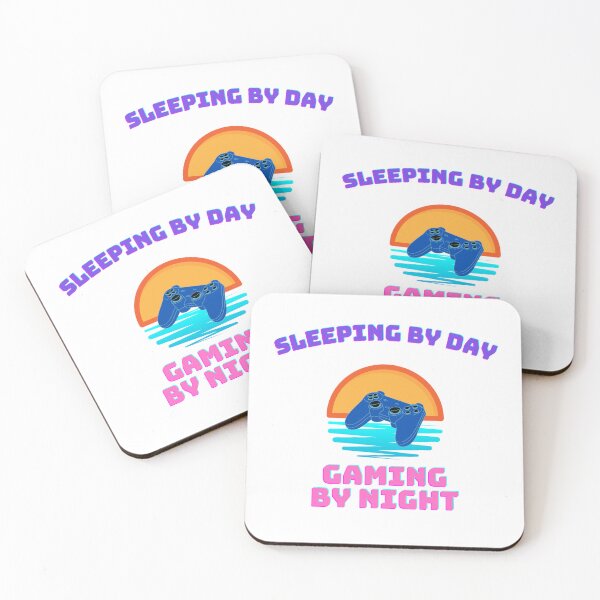 Item preview, Sleeping By Day Gaming By Night Gamer designed and sold by doudiart.