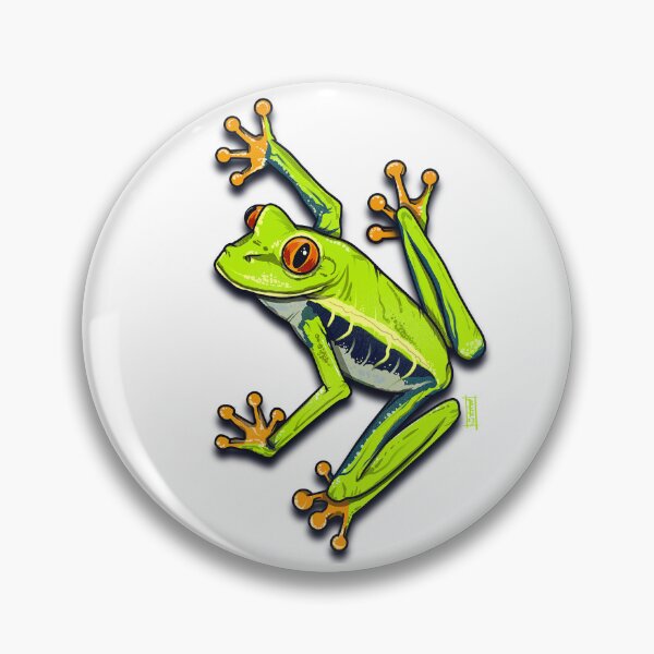 Item preview, Red eye tree frog designed and sold by Chillateez.