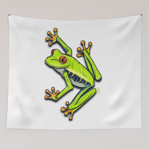 Item preview, Red eye tree frog designed and sold by Chillateez.