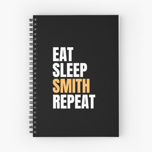 Item preview, Eat Sleep Smith Repeat designed and sold by Tanya Mihe.