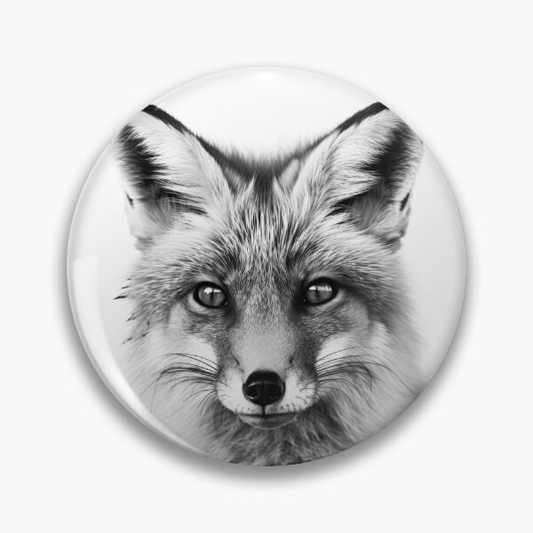 Item preview, Fox. Digital Wildlife Engraving Image Classic T-Shirt designed and sold by bitbrain.