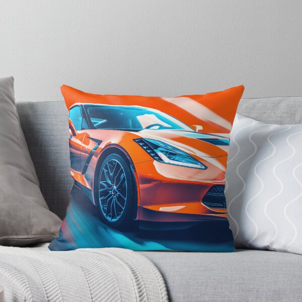 Item preview, Chevrolet Corvette C7 Stingray Resumen Duotono Naranja y azul designed and sold by cgaviator-uk.