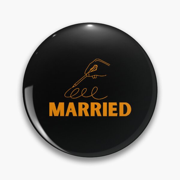 Item preview, Married orange color designed and sold by BluePlanetStore.