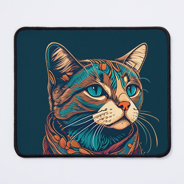 Item preview, Cat Boho Style Design Art Lover designed and sold by fredrickmassey.
