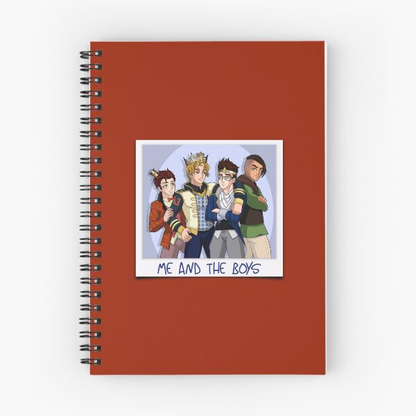 Item preview, Me and the Boys (on Red) designed and sold by PawsitiveMum3.