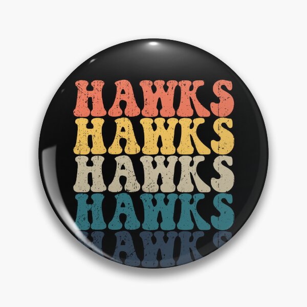 Artikelvorschau, Hawks High School Hawks Sports Team Retro Hawks Gear entworfen und verkauft von DynamicDesign.