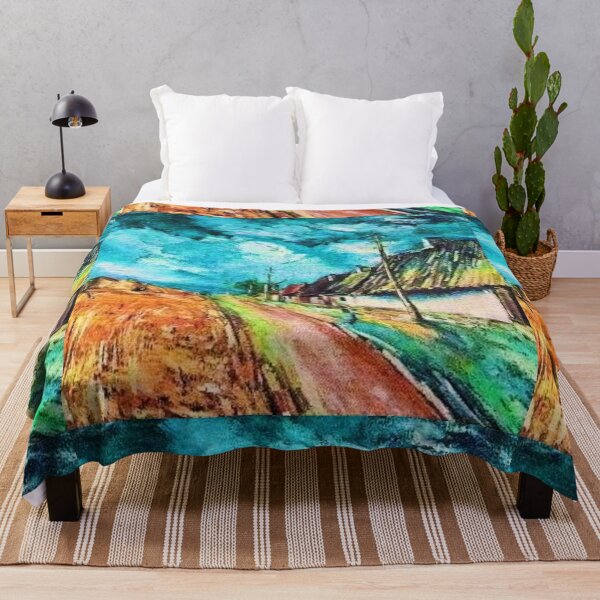 Item preview, Maurice Vlaminck, Thatched Cottages (digitally enhanced by WatermarkNZ Press) designed and sold by CristalleLisa.