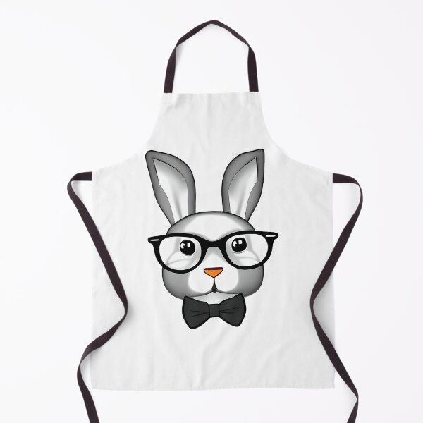 Item preview, Nerd Bunny with Glasses and Bow Tie designed and sold by BeansHotTees.