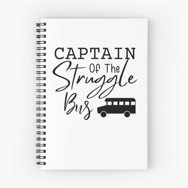 Item preview, Captain Of The Struggle Bus Funny Sarcastic Bus Driver designed and sold by MouDantArts.