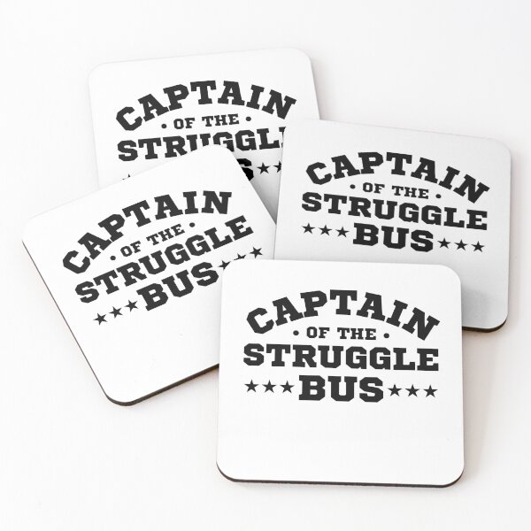 Item preview, Captain Of The Struggle Bus Funny Sarcastic Women Mom Wife designed and sold by MouDantArts.