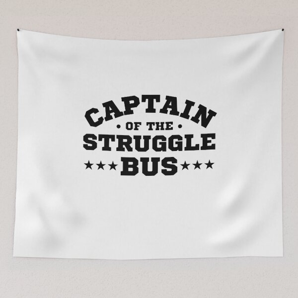 Item preview, Captain Of The Struggle Bus Funny Sarcastic Women Mom Wife designed and sold by MouDantArts.