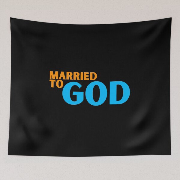 Item preview, Married to God designed and sold by BluePlanetStore.