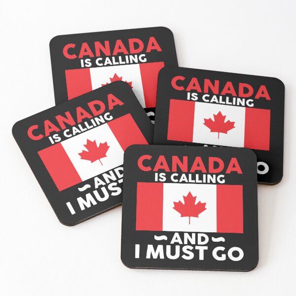 Item preview, Canada is calling and I must go  - Motivational quote  designed and sold by obedtheartist.