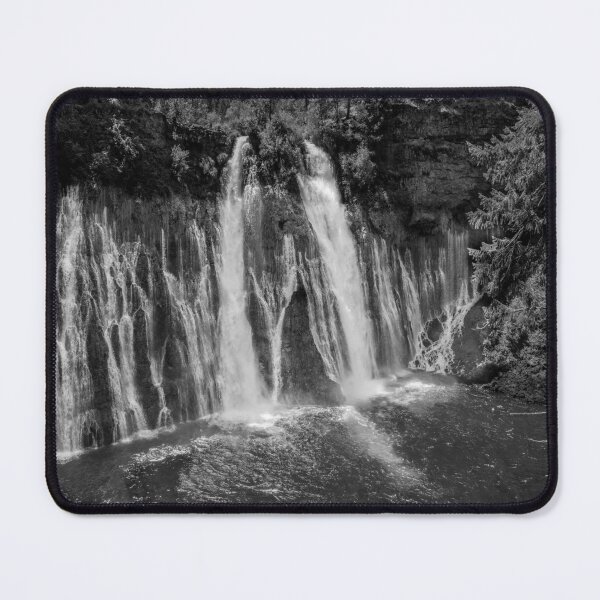 Item preview, McArthur-Burney Falls in Black and White designed and sold by Craig Kauzmann.