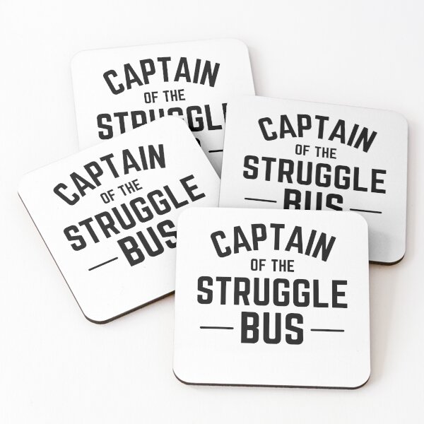 Item preview, Captain Of The Struggle Bus designed and sold by MouDantArts.