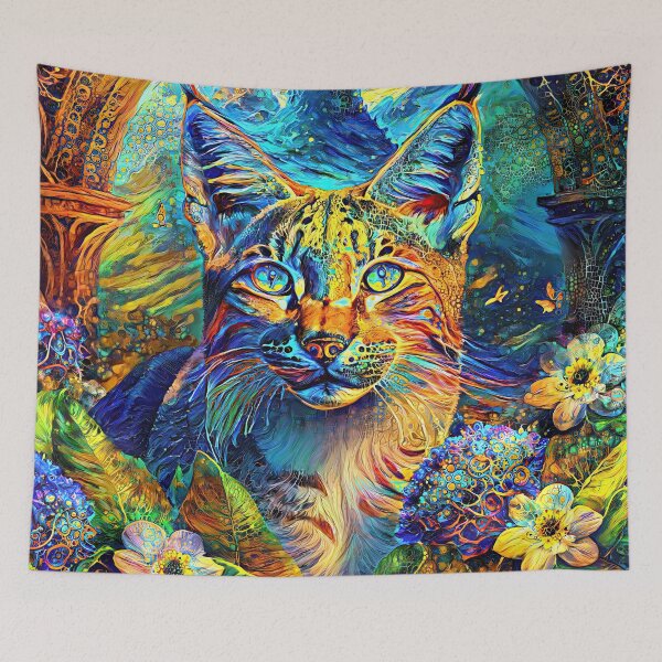 Item preview, Abstract Big Cat designed and sold by blackhalt.