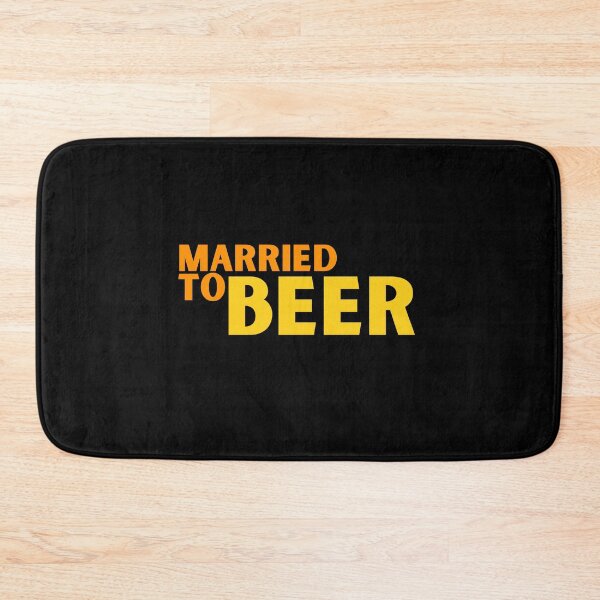 Item preview, Married to Beer designed and sold by BluePlanetStore.
