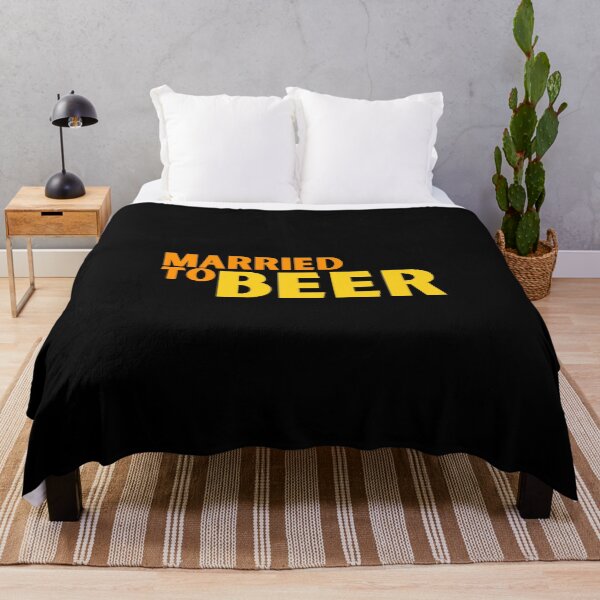 Item preview, Married to Beer designed and sold by BluePlanetStore.