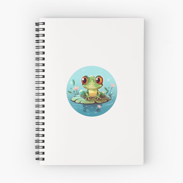 Item preview, cute frog sticker designed and sold by AiWonderPrints.
