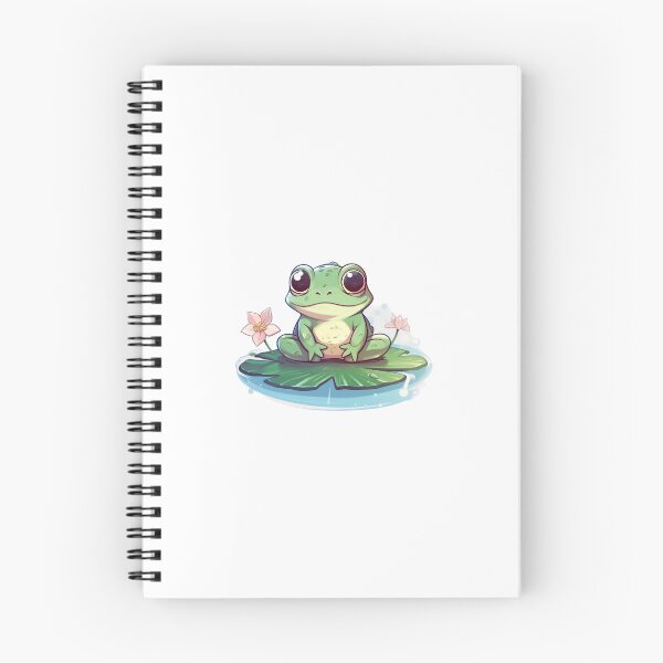Item preview, cute frog sticker designed and sold by AiWonderPrints.