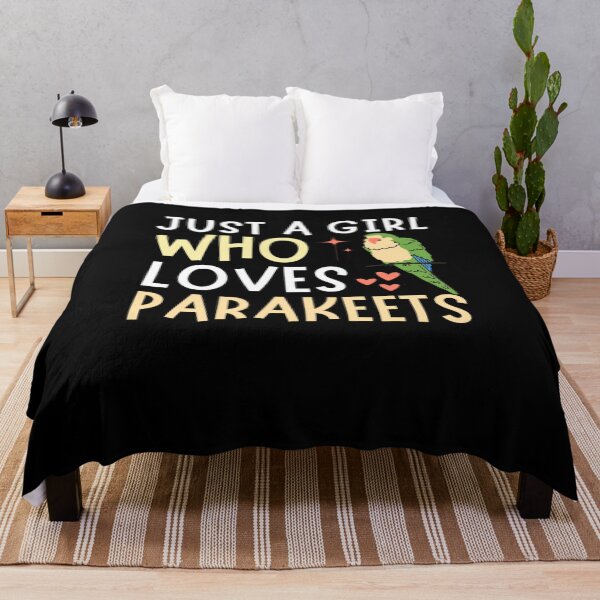 Item preview, Just A Girl Who Loves Parakeets - Parakeet Lovers designed and sold by chetan786.